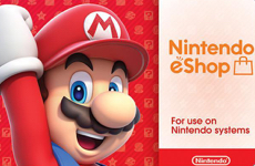 Nintendo gift card