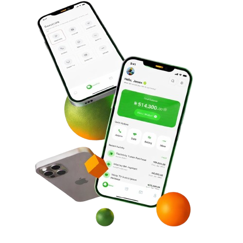 Paymonetra app on two phones